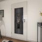 Lichtausschnitt Loft Schwarzeisen Genietet 34 Auf Grauglas Lichtausschnitt Loft Schwarzeisen Genietet 34 Auf Grauglas