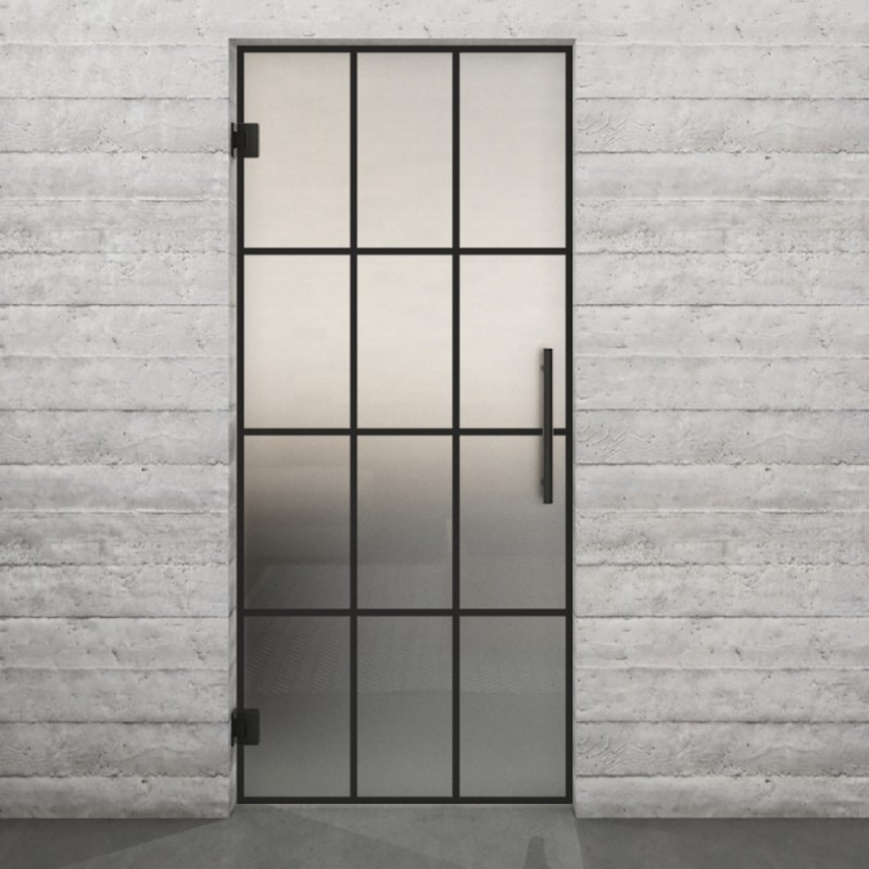 Pendeltür Loft Schwarzlack 10 Blickdicht Pendeltür Loft Schwarzlack 10 Blickdicht