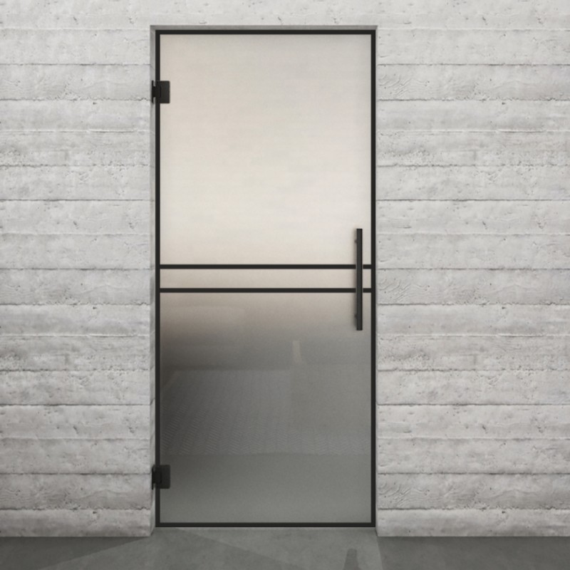 Pendeltür Loft Schwarzlack 18 Blickdicht Pendeltür Loft Schwarzlack 18 Blickdicht
