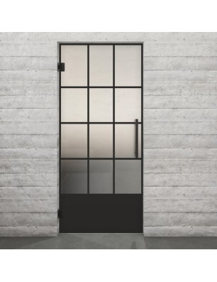 Pendeltür Loft Schwarzlack 37 Blickdicht - modernes Zuhause