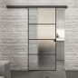 Glasschiebetür BLACK-LINE Loft Schwarzlack 02 Blickdicht Glasschiebetür BLACK-LINE Loft Schwarzlack 02 Blickdicht