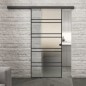 Glasschiebetür BLACK-LINE Loft Schwarzlack 16 Blickdicht Glasschiebetür BLACK-LINE Loft Schwarzlack 16 Blickdicht