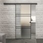 Glasschiebetür BLACK-LINE Loft Schwarzlack 17 Blickdicht Glasschiebetür BLACK-LINE Loft Schwarzlack 17 Blickdicht