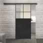Glasschiebetür BLACK-LINE Loft Schwarzlack 23 Blickdicht Glasschiebetür BLACK-LINE Loft Schwarzlack 23 Blickdicht
