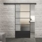 Glasschiebetür BLACK-LINE Loft Schwarzlack 31 Blickdicht Glasschiebetür BLACK-LINE Loft Schwarzlack 31 Blickdicht