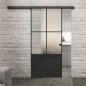 Glasschiebetür BLACK-LINE Loft Schwarzlack 36 Blickdicht Glasschiebetür BLACK-LINE Loft Schwarzlack 36 Blickdicht