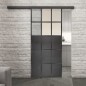 Glasschiebetür BLACK-LINE Loft Schwarzeisen Genietet 21 Blickdicht Glasschiebetür BLACK-LINE Loft Schwarzeisen Genietet 21 Blickdicht