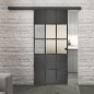 Glasschiebetür BLACK-LINE Loft Schwarzeisen Genietet 31 Blickdicht Glasschiebetür BLACK-LINE Loft Schwarzeisen Genietet 31 Blickdicht
