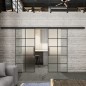 Glasschiebetür BLACK-LINE Loft Schwarzlack 05 Blickdicht Glasschiebetür BLACK-LINE Loft Schwarzlack 05 Blickdicht