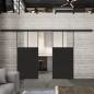 Glasschiebetür BLACK-LINE Loft Schwarzlack 25 Blickdicht Glasschiebetür BLACK-LINE Loft Schwarzlack 25 Blickdicht