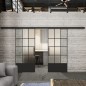 Glasschiebetür BLACK-LINE Loft Schwarzlack 37 Blickdicht Glasschiebetür BLACK-LINE Loft Schwarzlack 37 Blickdicht