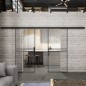 Glasschiebetür BLACK-LINE Loft Schwarzlack 18 Auf Klarglas Glasschiebetür BLACK-LINE Loft Schwarzlack 18 Auf Klarglas