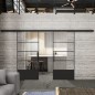 Glasschiebetür BLACK-LINE Loft Schwarzlack 31 Auf Klarglas Glasschiebetür BLACK-LINE Loft Schwarzlack 31 Auf Klarglas