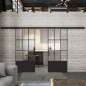 Glasschiebetür BLACK-LINE Loft Schwarzlack 38 Auf Klarglas Glasschiebetür BLACK-LINE Loft Schwarzlack 38 Auf Klarglas