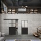 Glasschiebetür BLACK-LINE Loft Schwarzlack 24 Blickdicht Glasschiebetür BLACK-LINE Loft Schwarzlack 24 Blickdicht