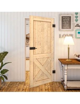 Ganzglastür - Country Astkiefer Model 50 - modernes Zuhause