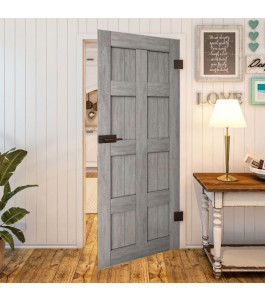 Ganzglastür - Country Graueiche Model 60 - modernes Zuhause