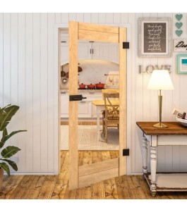 Ganzglastür - Country Sonoma Eiche Model 11-modernes Zuhause