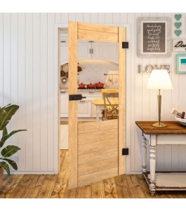 Ganzglastür - Country Sonoma Eiche Model 12-modernes Zuhause