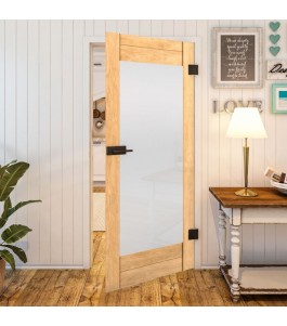 Ganzglastür - Country Sonoma Eiche Model 13-modernes Zuhause