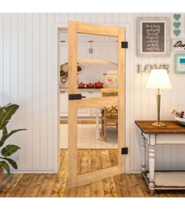 Ganzglastür - Country Sonoma Eiche Model 21-modernes Zuhause