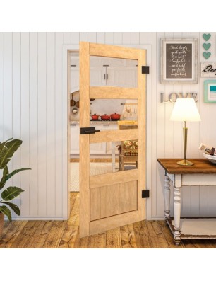 Ganzglastür - Country Sonoma Eiche Model 32-modernes Zuhause