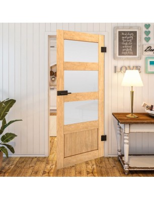 Ganzglastür - Country Sonoma Eiche Model 36-modernes Zuhause