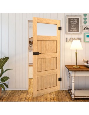 Ganzglastür - Country Sonoma Eiche Model 38-modernes Zuhause