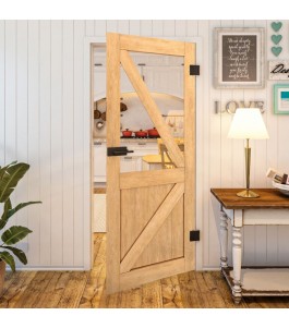 Ganzglastür - Country Sonoma Eiche Model 42-modernes Zuhause