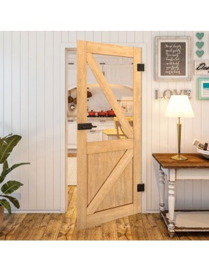 Ganzglastür - Country Sonoma Eiche Model 42-modernes Zuhause