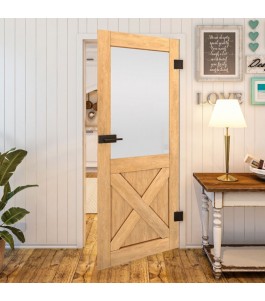 Ganzglastür - Country Sonoma Eiche Model 54-modernes Zuhause