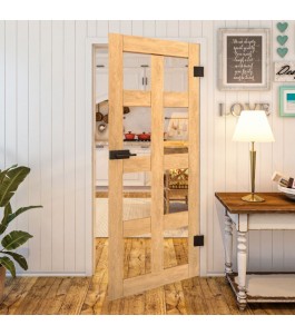 Ganzglastür - Country Sonoma Eiche Model 61-modernes Zuhause