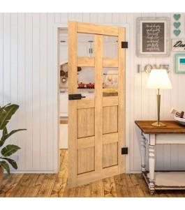 Ganzglastür - Country Sonoma Eiche Model 62-modernes Zuhause