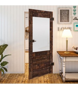 Ganzglastür - Country Altholz Astig Model 14