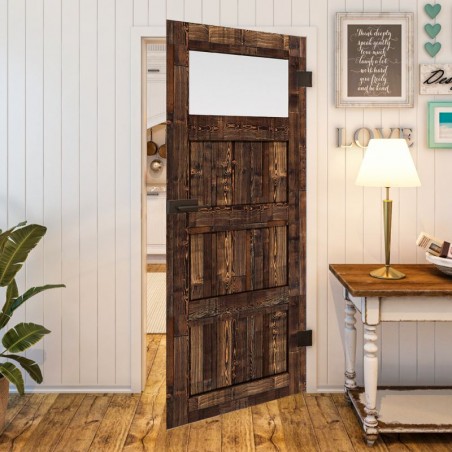 Ganzglastür - Country Altholz Astig Model 35