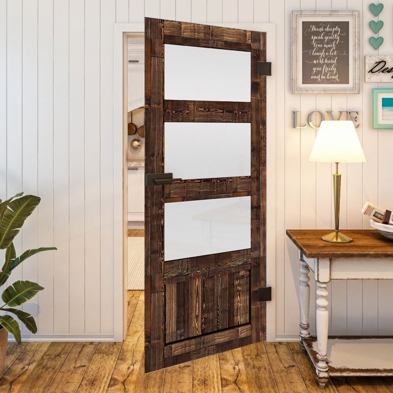 Ganzglastür - Country Altholz Astig Modell 37