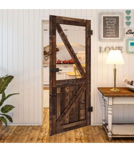 Ganzglastür - Country Altholz Astig Model 41