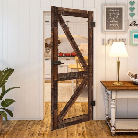 Ganzglastür - Country Altholz Astig Model 42