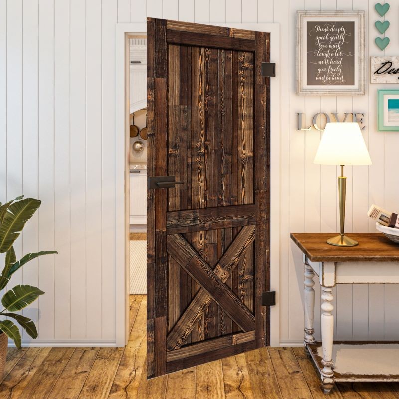 Ganzglastür - Country Altholz Astig Modell 50