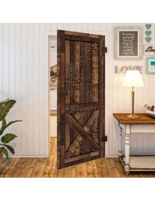 Ganzglastür - Country Altholz Astig Model 50