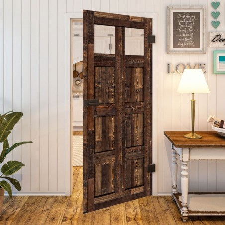 Ganzglastür - Country Altholz Astig Model 61