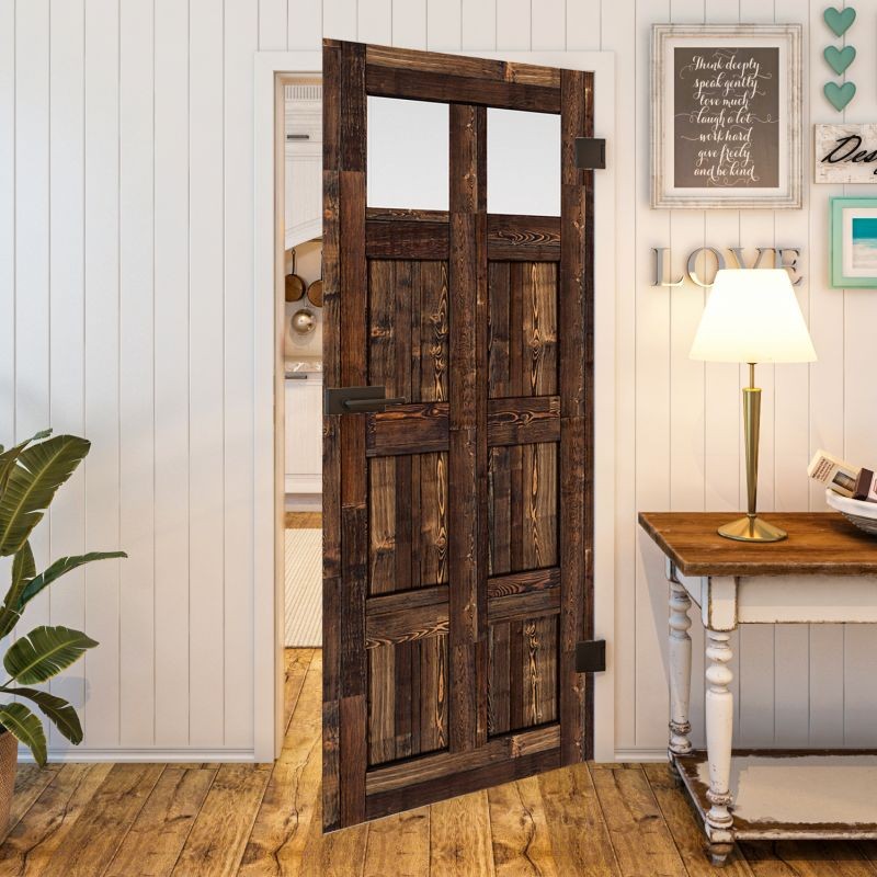 Ganzglastür - Country Altholz Astig Modell 64