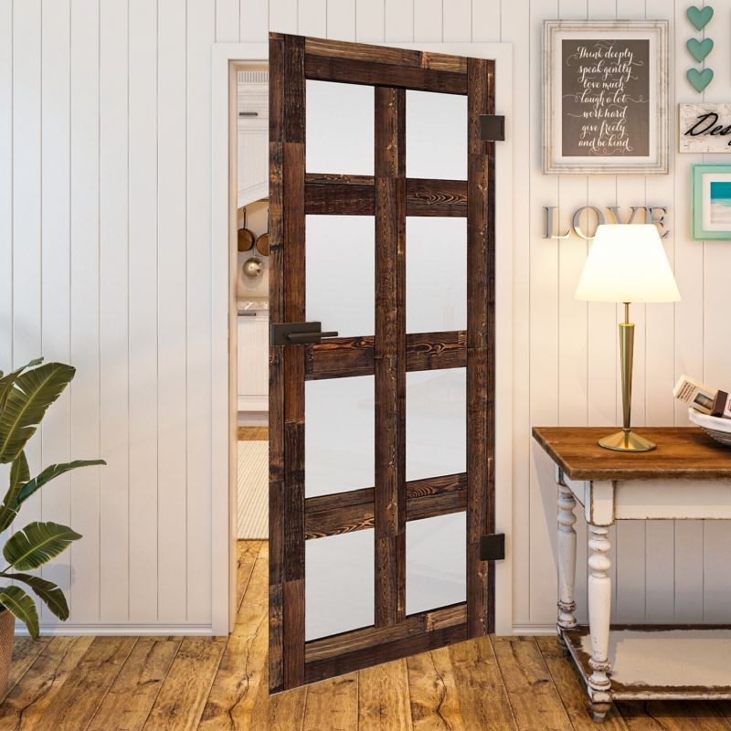 Ganzglastür - Country Altholz Astig Modell 66