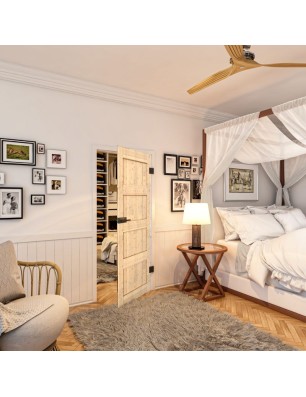 Ganzglastür - Country Astkiefer Model 30 - modernes Zuhause