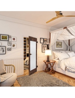 Ganzglastür - Country Altholz Astig Model 13