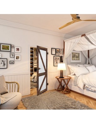 Ganzglastür - Country Altholz Astig Model 44