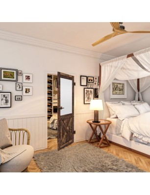 Ganzglastür - Country Altholz Astig Model 53