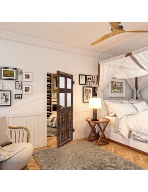 Ganzglastür - Country Altholz Astig Model 65