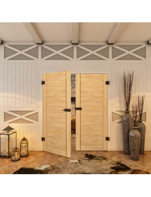 Ganzglastür - Country Sonoma Eiche Model 10-modernes Zuhause