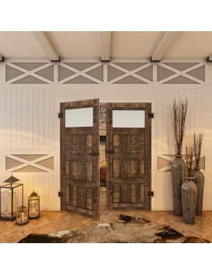 Ganzglastür - Country Altholz Astig Model 35